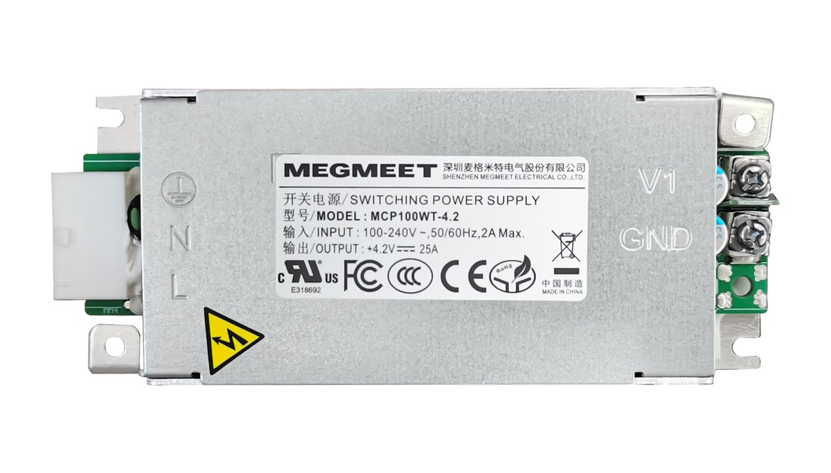 Megmeet MCP100WT LED Screen Power Supply - Image 3