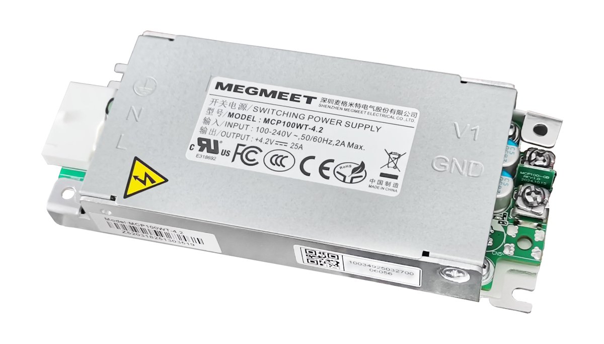 Megmeet MCP100WT LED Screen Power Supply - Image 2