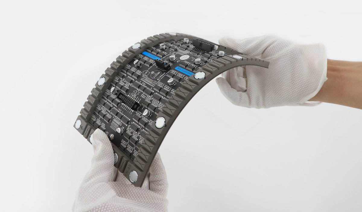 Small Pitch P1.25 Indoor GOB 240x120mm Soft Flexible LED Module - Image 2