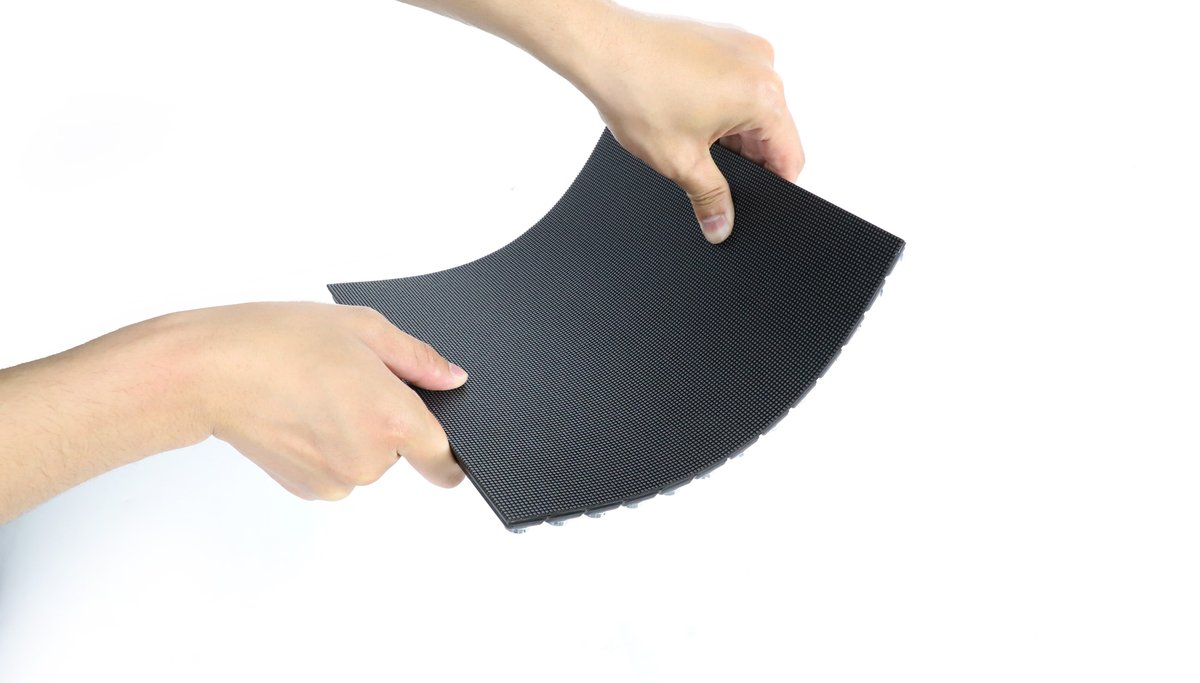 P1.56 Indoor GOB 250mmx250mm Soft Flexible LED Screen Module