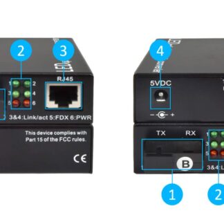 Huidu HD-FT01-TX/RX LED Display Fiber Transceiver