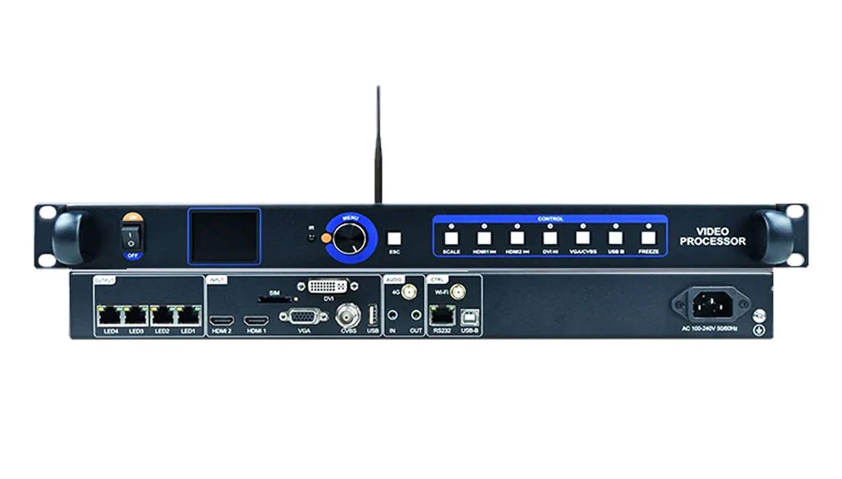 Huidu HD-VP410H 3-in-1 LED Display Video Processor