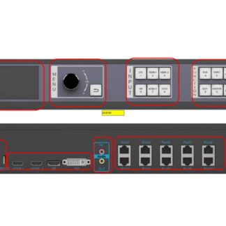 Mooncell MVB10E 2-in-1 Led Video Processor Series