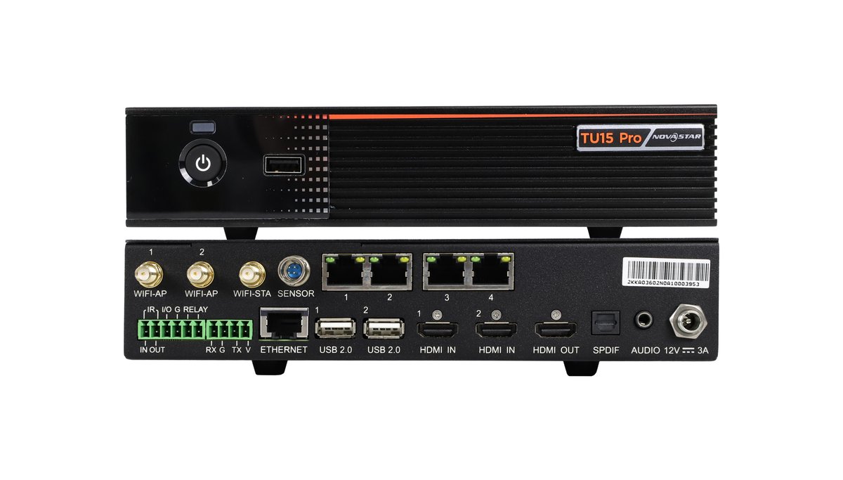 NovaStar TU15 PRO Taurus Series Playback Control Processor