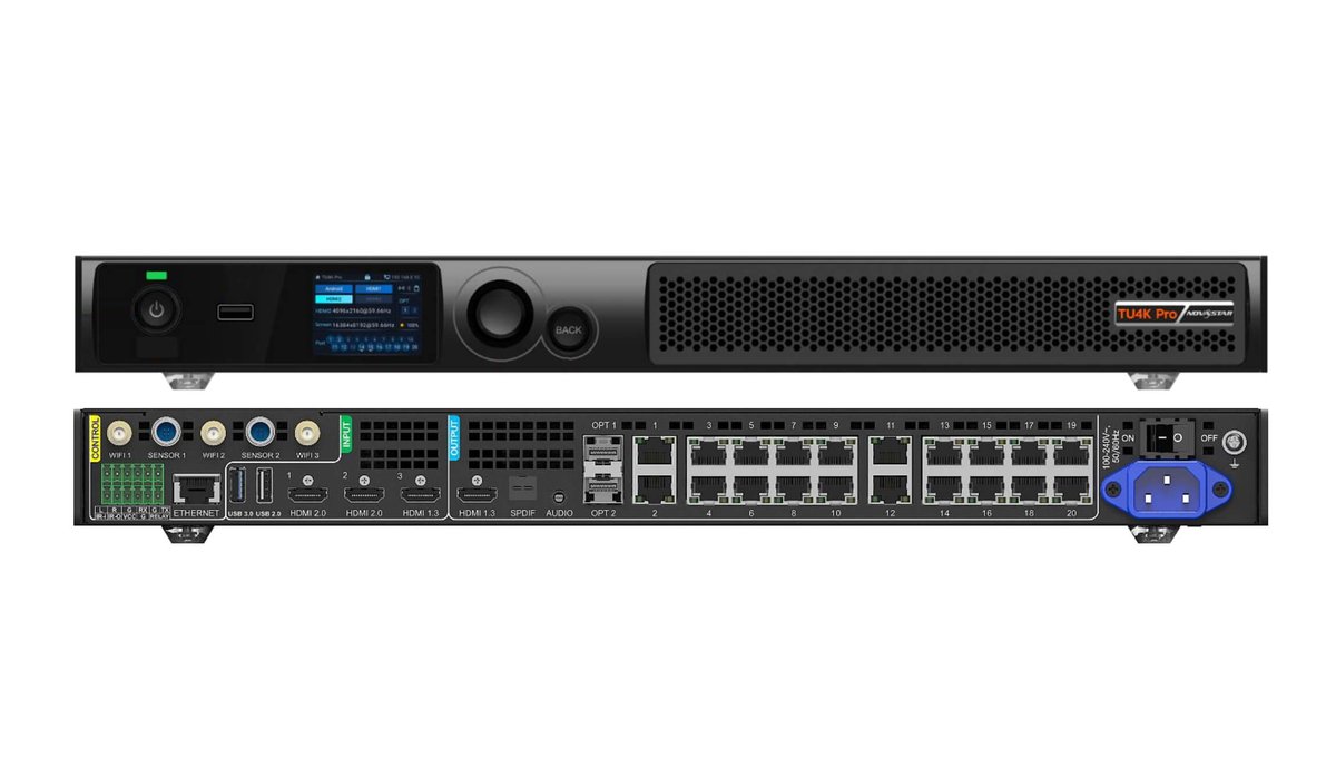 NovaStar TU4K Pro 4K LED Playback Controller
