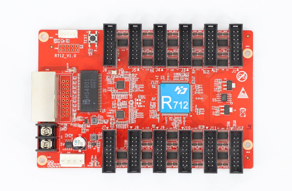 HUIDU HD-R712 LED Display Full Color Receiving Card - Image 2