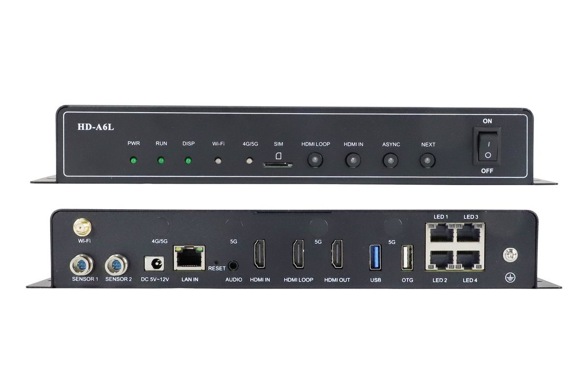 Huidu HD-A6L Asynchronous & Synchronous LED Screen Sending Box
