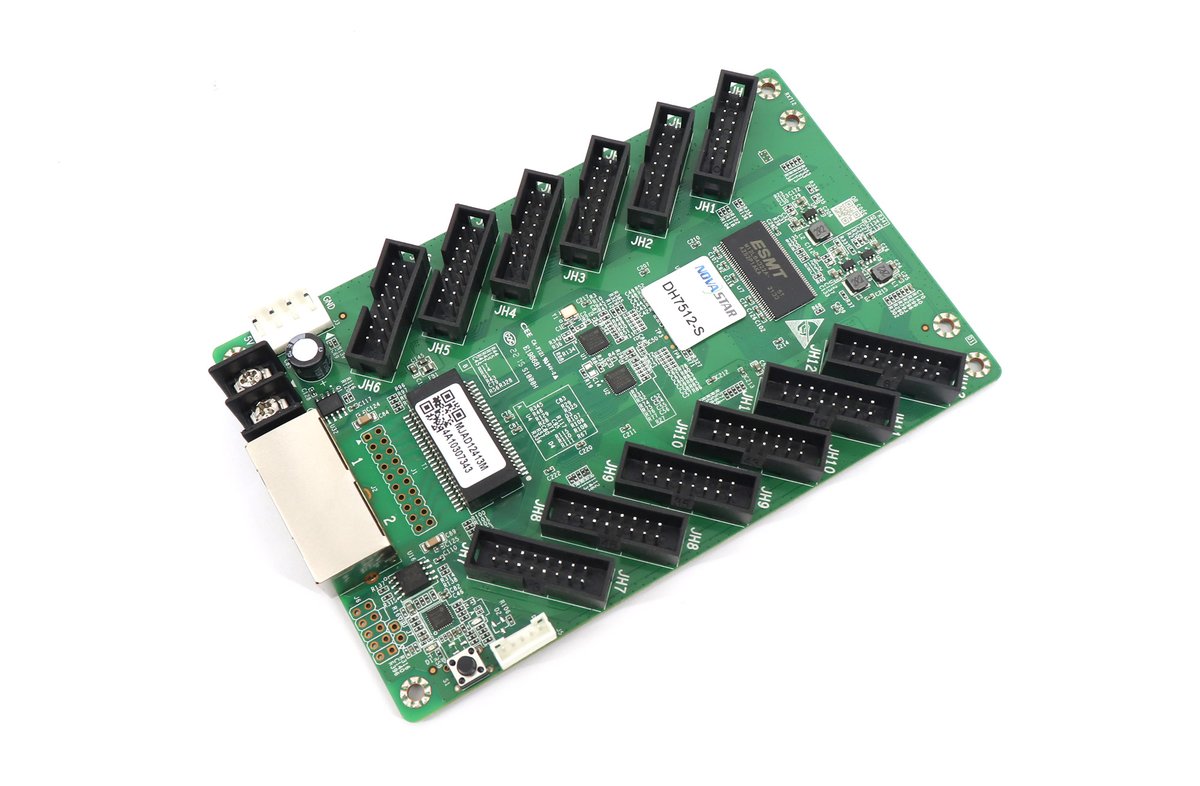 NovaStar DH7512-S LED Receiver Card with 12 HUB75E Ports - Image 3