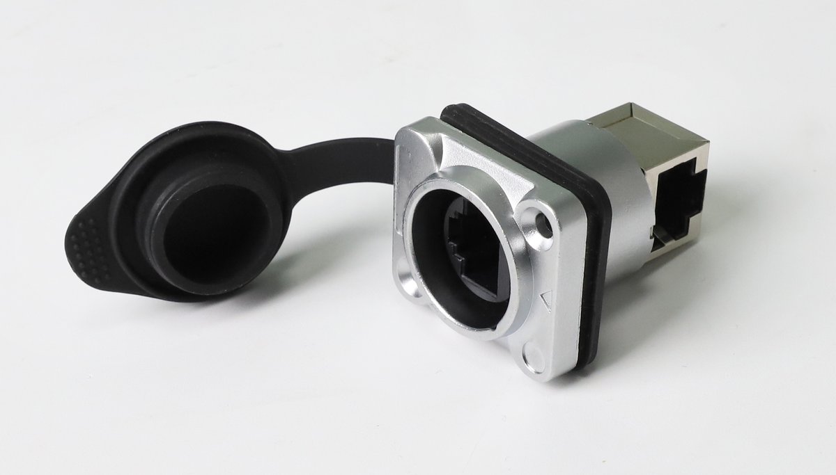 Outdoor LED Screen Signal Cable Socket 90°