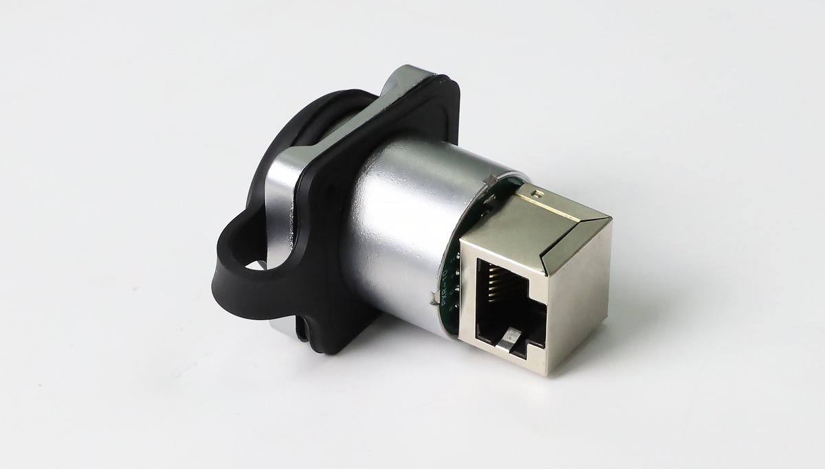 Outdoor LED Screen Signal Cable Socket 90° - Image 4