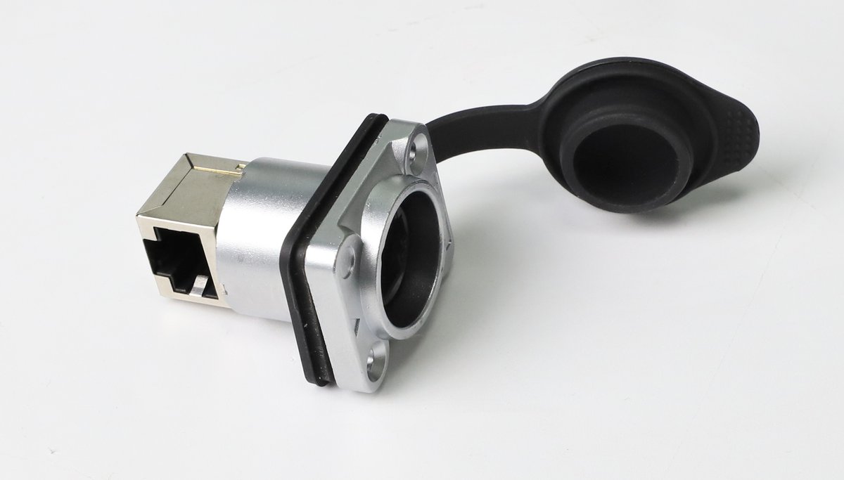 Outdoor LED Screen Signal Cable Socket 90° - Image 5