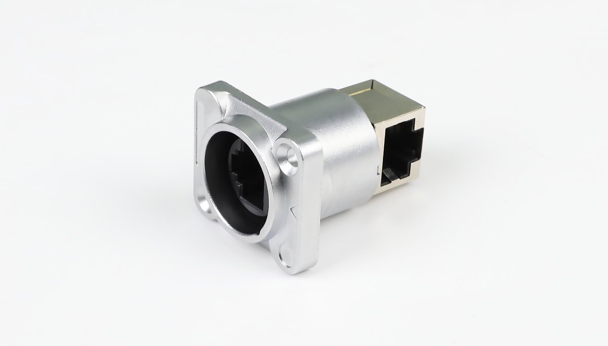 Indoor LED Display Network Cable Socket 90°