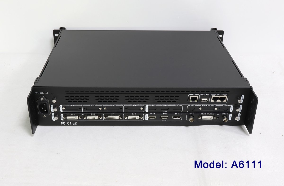 VDWall A6000 / A6101 / A6111 / A6121 / A6211 / A6221 / A6122 / A6212 / A6222 4K HD Multi-window Video Processor - Image 4