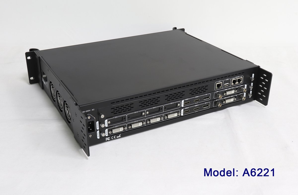 VDWall A6000 / A6101 / A6111 / A6121 / A6211 / A6221 / A6122 / A6212 / A6222 4K HD Multi-window Video Processor - Image 7