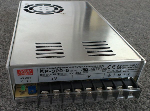 CE&UL Meanwell SP-320-5 Switching Power Supply - Image 2