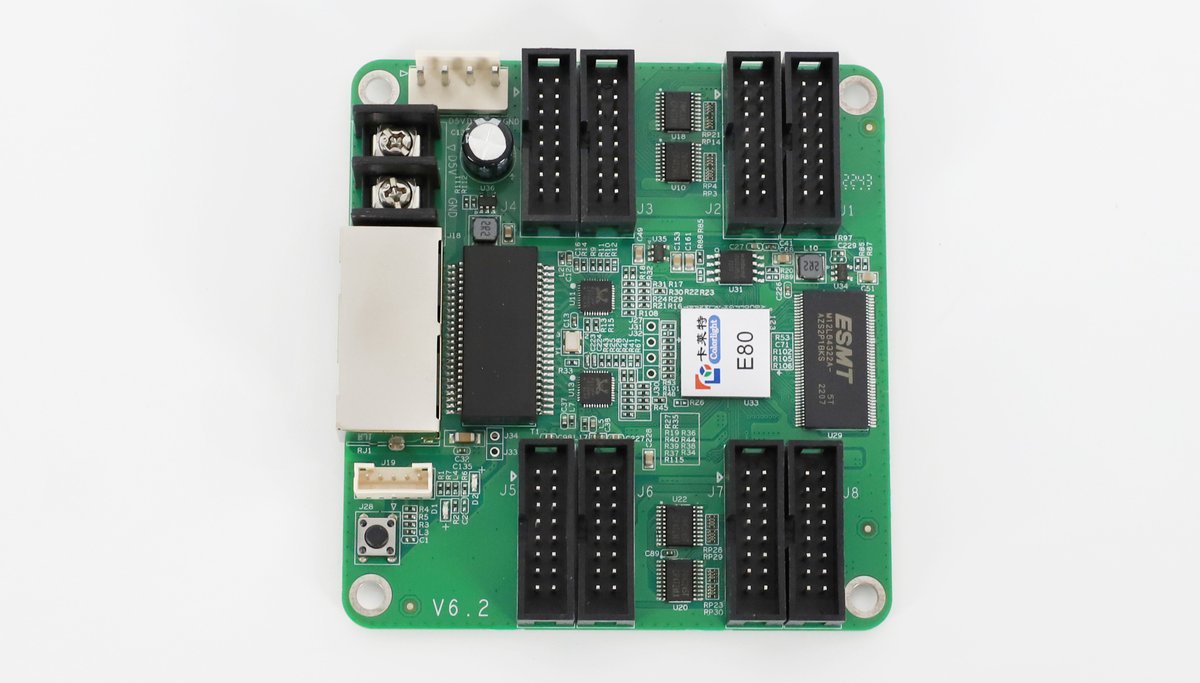 Colorlight E80 LED screen Receiving Card - Image 2