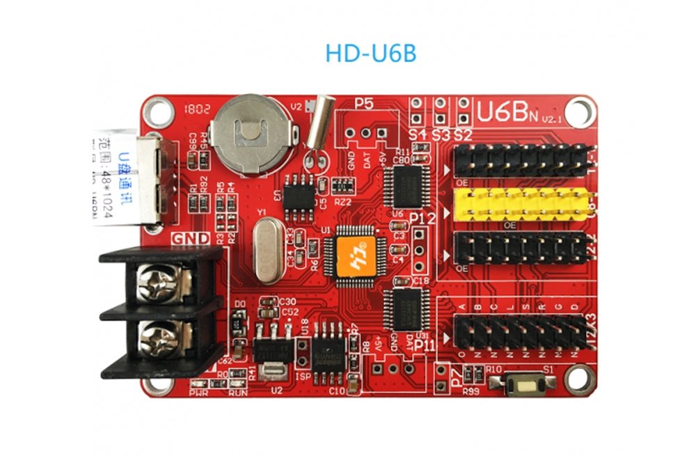 HUIDU HD-U6A/U6B/U60/U62/U63/U64 Single Color LED Controller - Image 2
