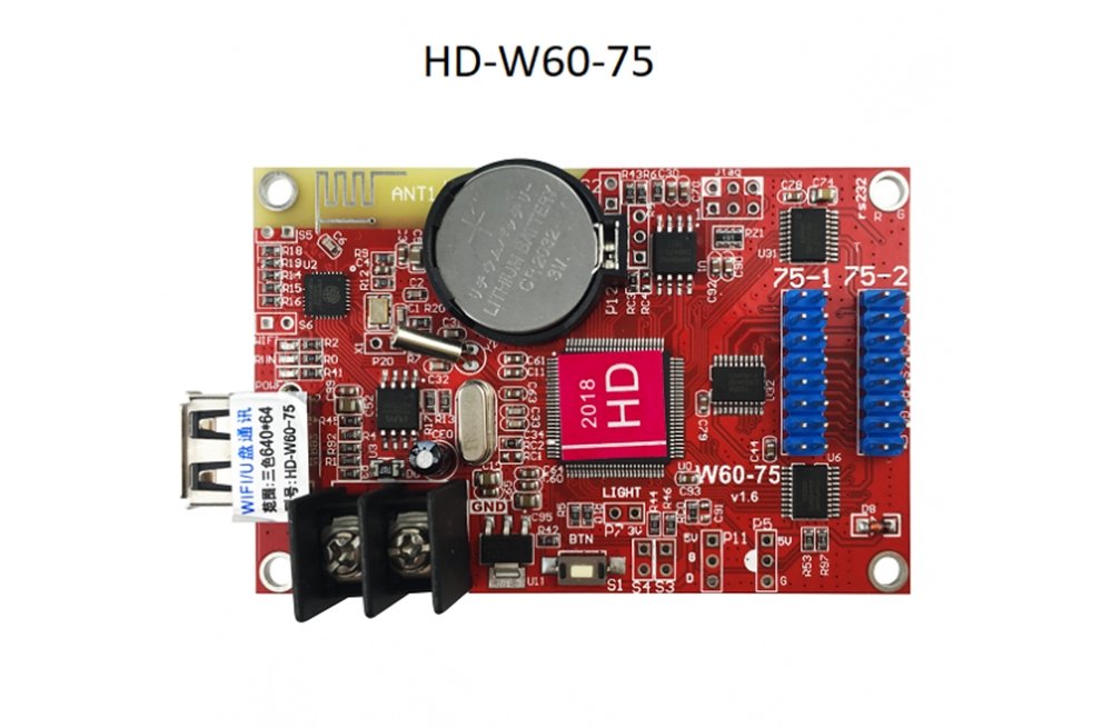 HUIDU HD-W60 Series Wi-Fi Single Color LED Controller Card - Image 4