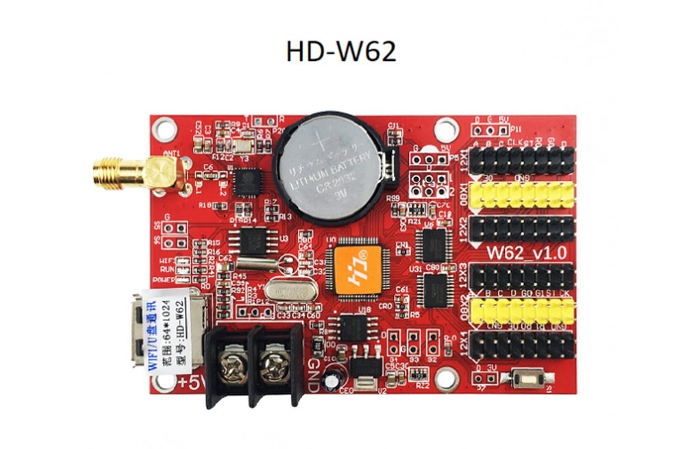 HUIDU HD-W60 Series Wi-Fi Single Color LED Controller Card - Image 5