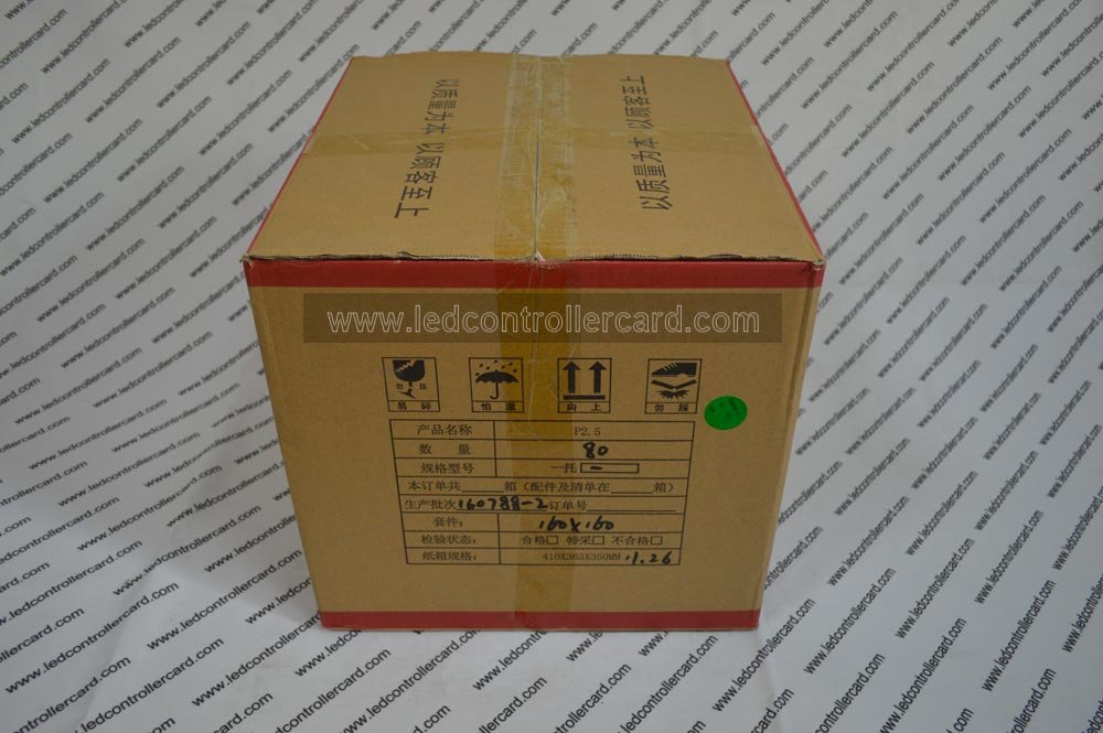 40pcs P2.5 Indoor 1/32Scan LED Screen Module 64X64dot 160X160mm - Image 3
