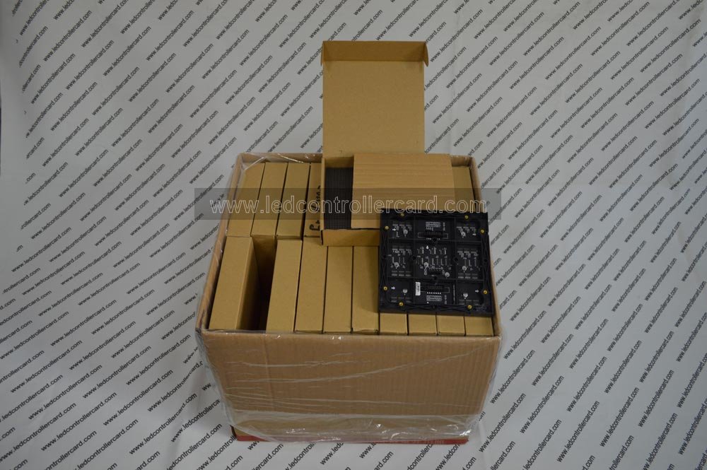 40pcs P2.5 Indoor 1/32Scan LED Screen Module 64X64dot 160X160mm