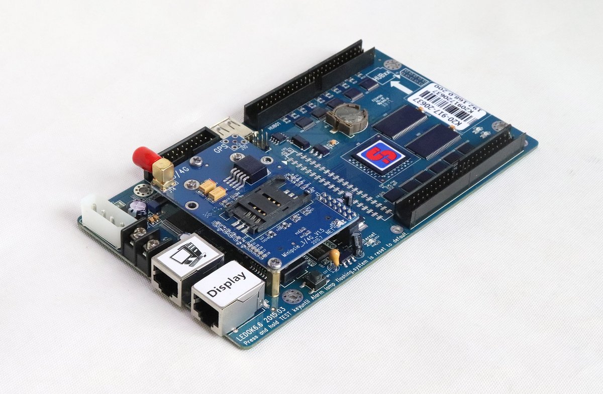 XIXUN K20 Asynchronous Cascading LED Sender Card - Image 3