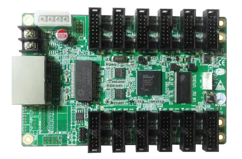 LINSN Technology RV908T LED Receiver Card with HUB75 Output