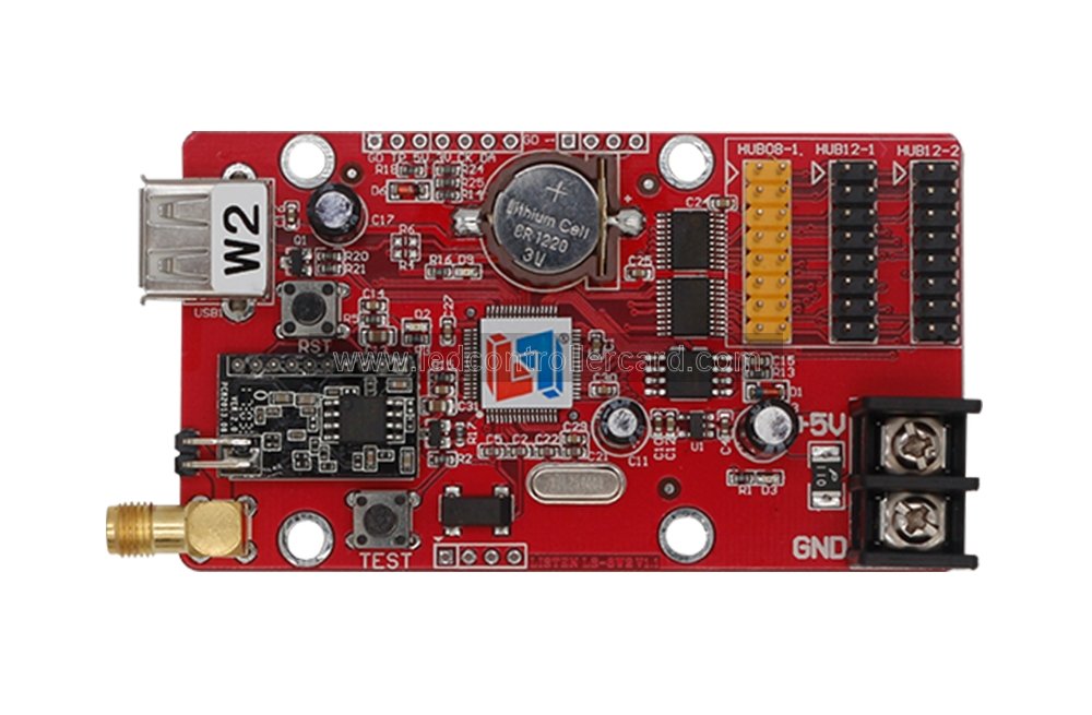 LISTEN W2 Wi-Fi LED Sign Single Double Colour Controller Card - Image 2