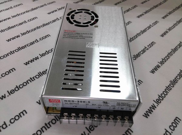 Meanwell NES-350-5 5V60A LED Switching Power Supply - Image 2