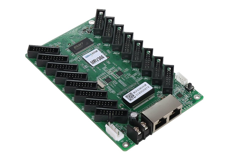 Novastar MRV366 Receiving Card with 16 HUB75 ports - Image 2