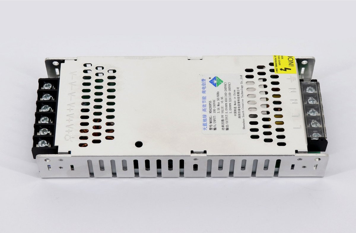 South Creative NDA200PS5 LED Power Supply with 100-240V