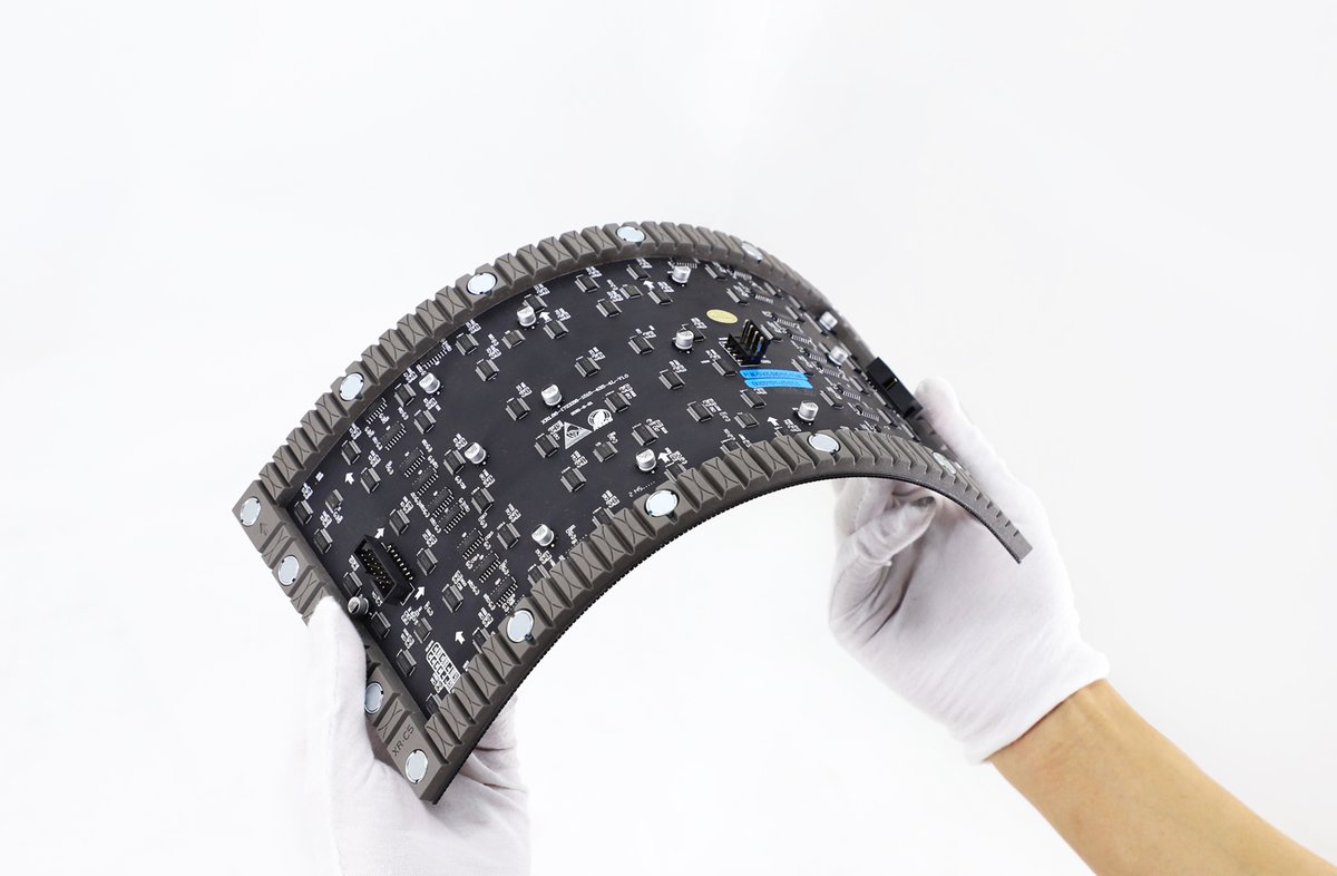 P1.86 SMD1212 Indoor GOB 320x160mm Soft Flexible LED Module - Image 4