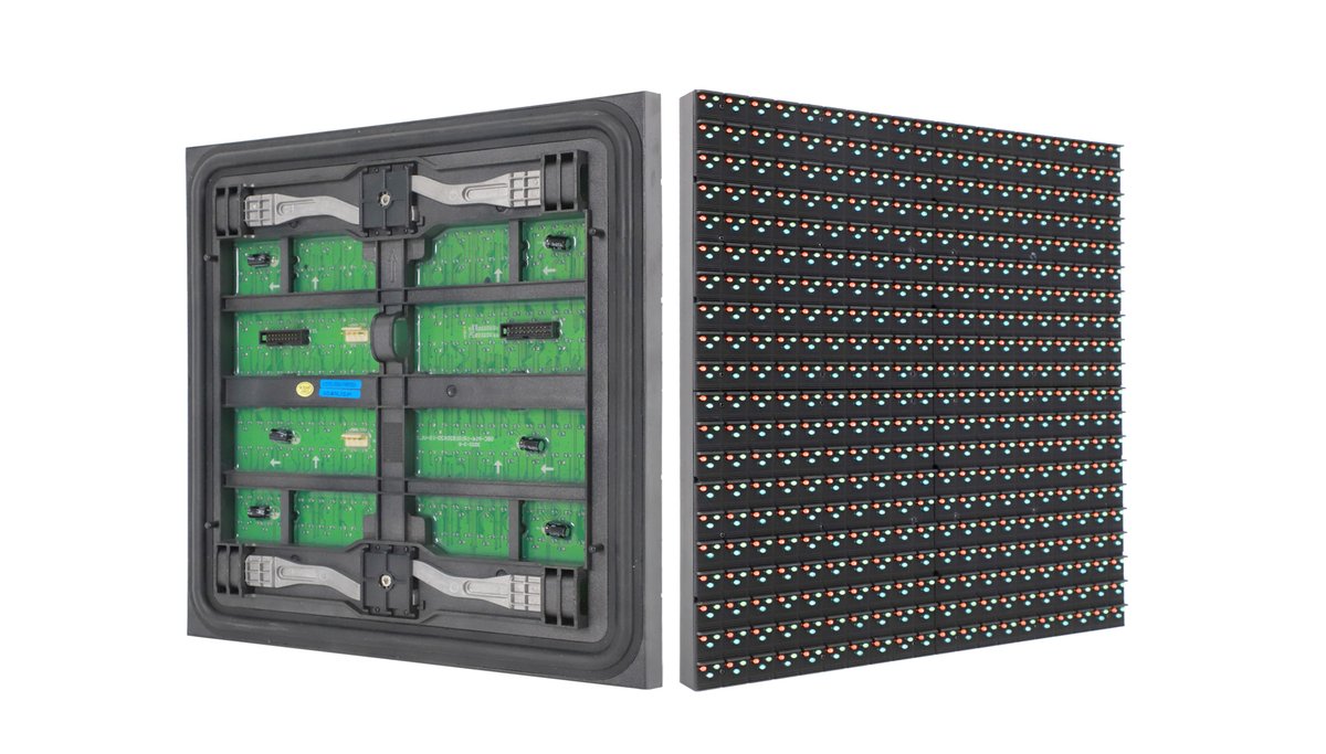 P16 Front Access LED Module Outdoor 1R1G1B DIP 320x320mm - Image 3