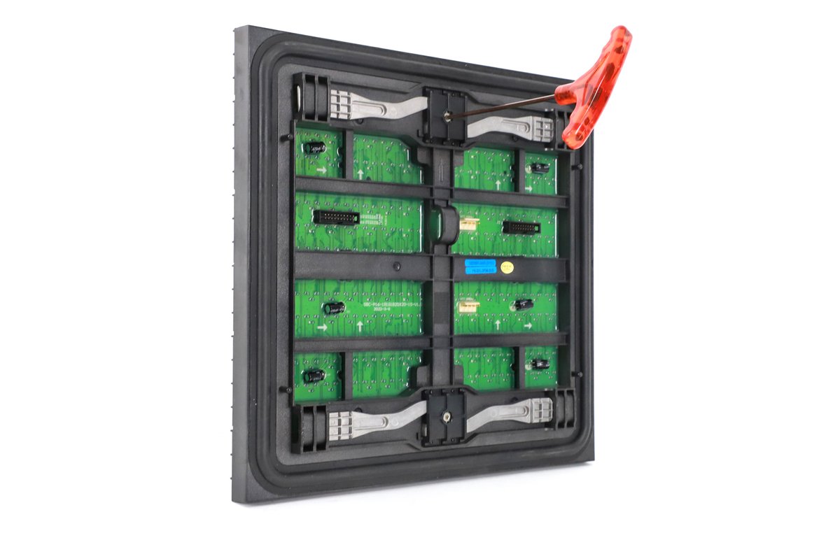 P16 Front Access LED Module Outdoor 1R1G1B DIP 320x320mm - Image 5