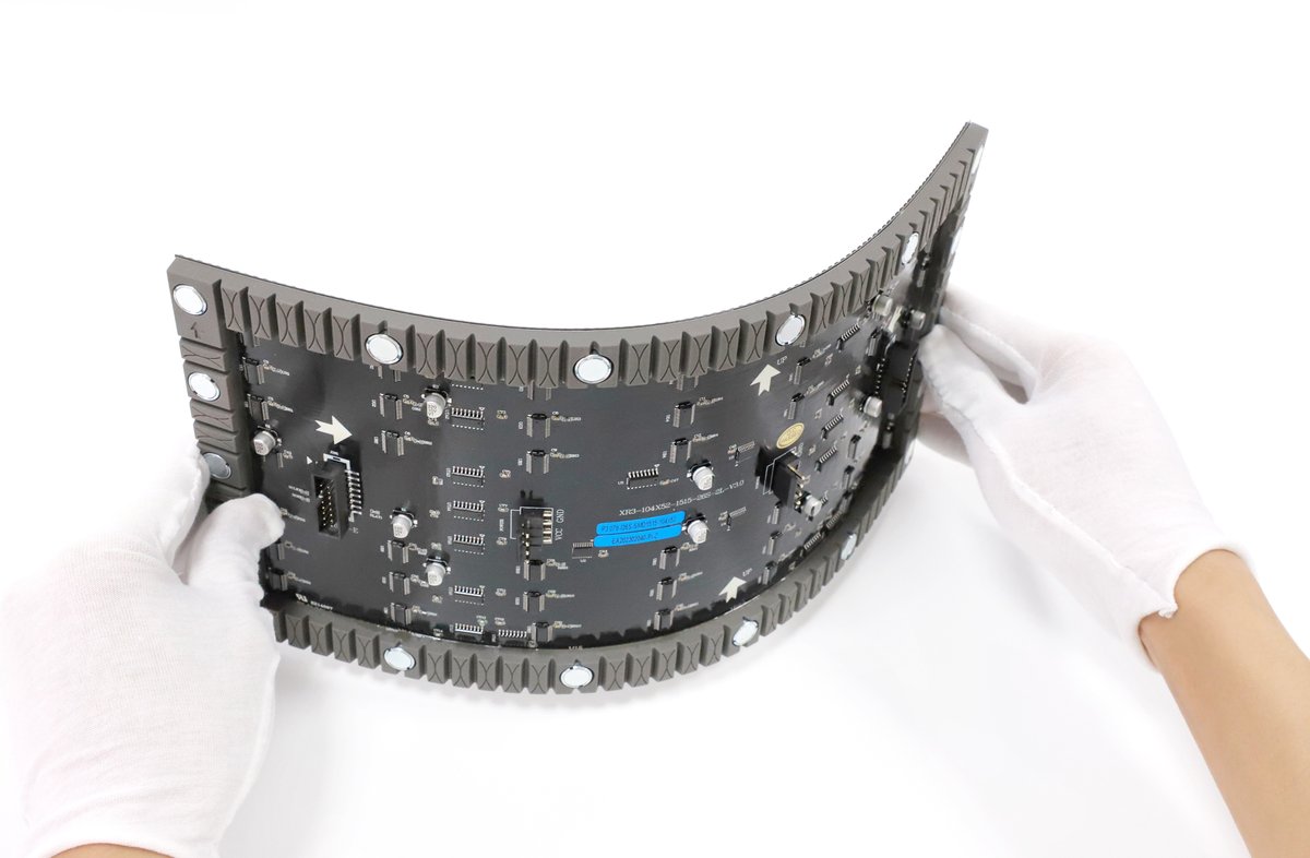 P3.076 Indoor 320x160mm Magnetic Soft LED Module - Image 6