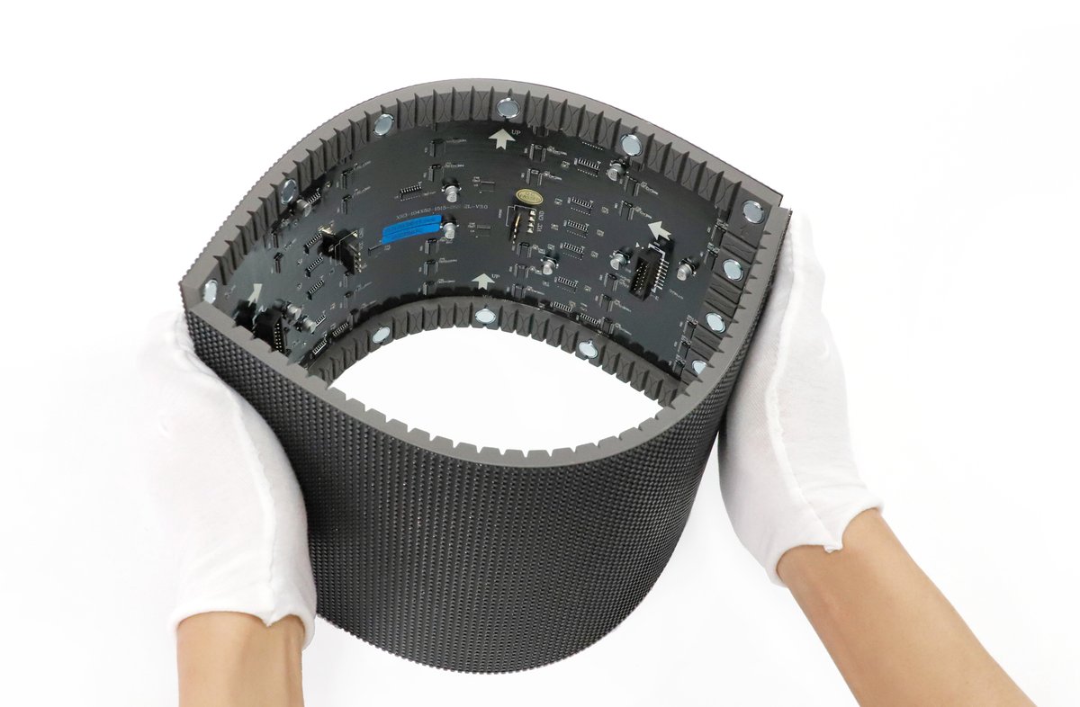 P3.076 Indoor 320x160mm Magnetic Soft LED Module