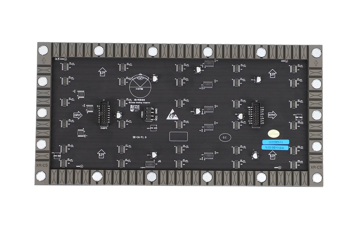 P4 Indoor 320x160mm Full Color Soft Flexible LED Screen Module - Image 2