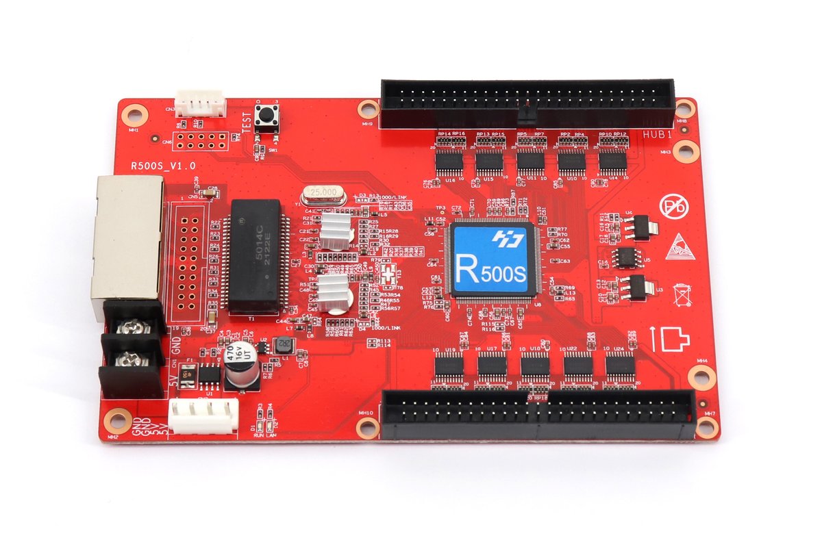 Huidu HD-R500s Asynchronous Full Color Cascading Receiver Card - Image 2