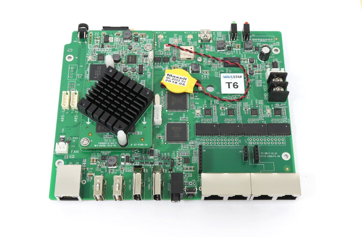 Novastar Taurus Series T6 Large Screen Multimedia Player Control Card - Image 3