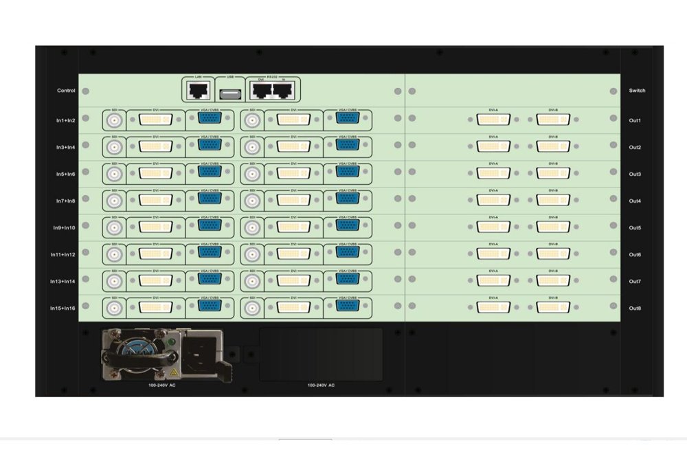 VDWall VF2000 Multi-window LED Video Wall Panels Processor - Image 2