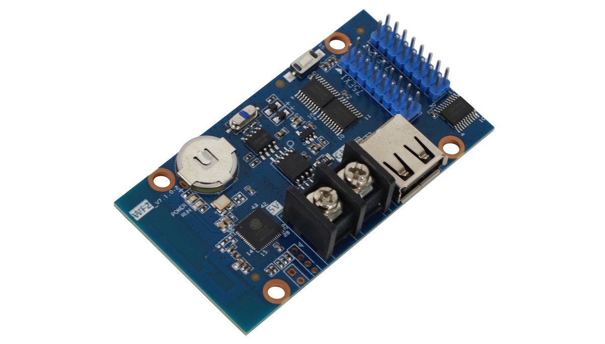 Huidu HD-WF2 Single and double color Wi-Fi control card - Image 5