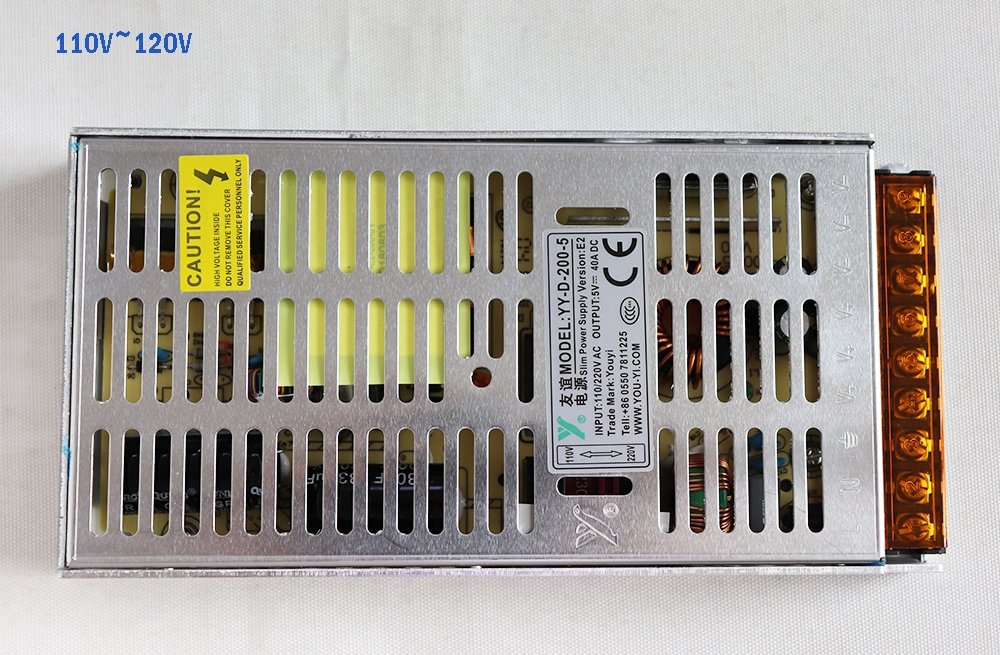 YOU-YI YY-D-200-5 5V40A 200W LED Power Supply - Image 7